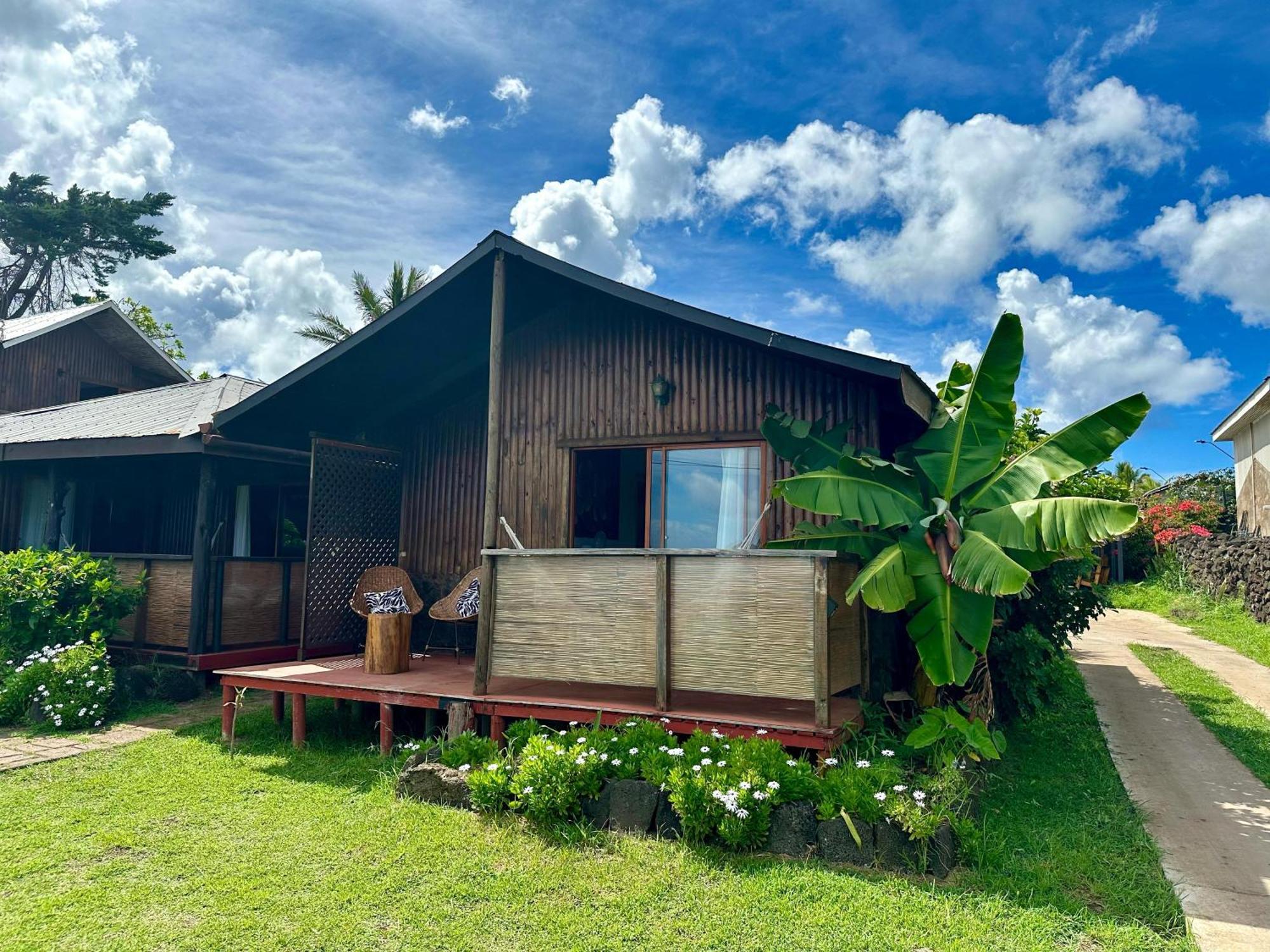 Paraiso Sunset Bungallows Aparthotel Hanga Roa Buitenkant foto